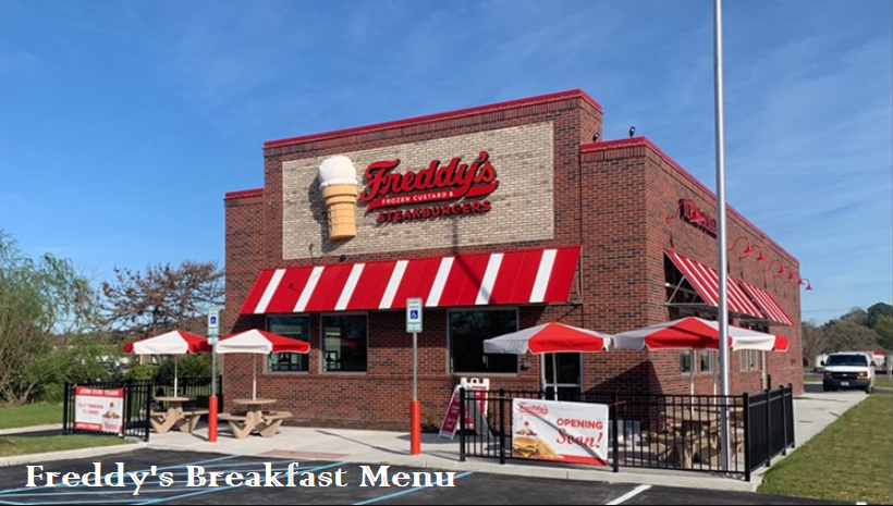 Freddy's Breakfast Menu