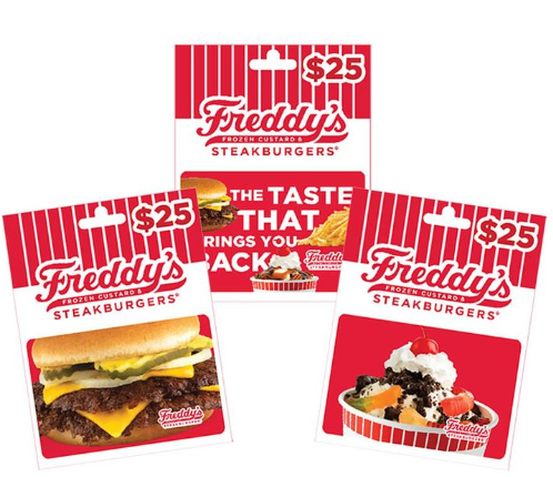 Freddy’s Gift Card