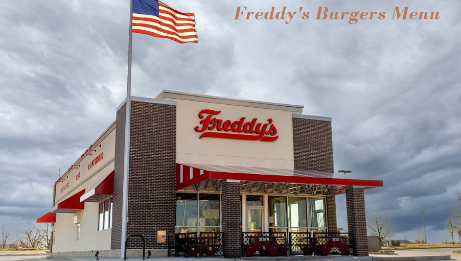 Freddy's Burgers Menu