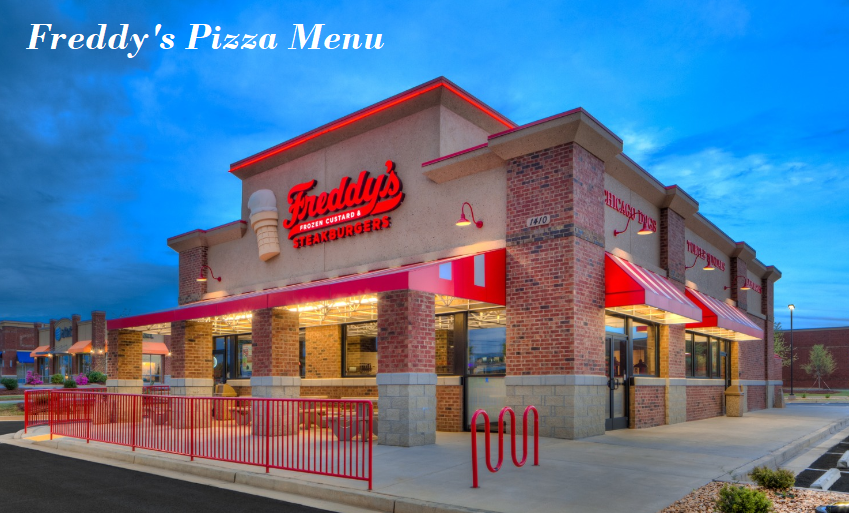 Freddy's Pizza Menu