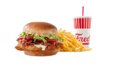 FREDDY CRISPY CHICKEN CLUB SANDWICH COMBO