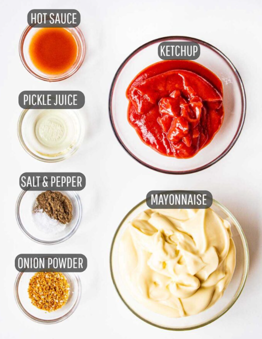 Freddy's Sauce Recipe 
