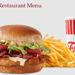 Freddy's Restaurant Menu